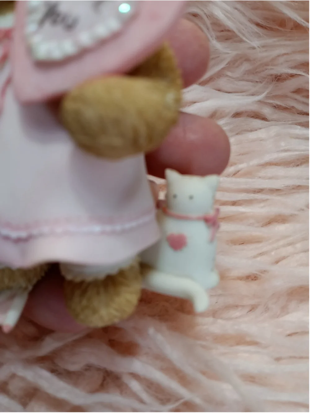 Cherished Teddies “We’ve Pieced Together A Perfect Love” I Love You Heart Cat